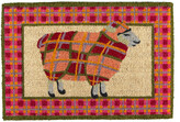 Thumbnail for your product : Mackenzie Childs MacKenzie-Childs - Tartan Sheep Entrance Mat