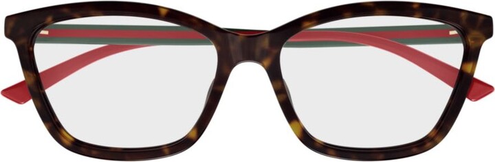 Gucci Eyewear Gg1989o-002havana-green-transparent
