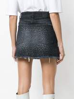 Thumbnail for your product : Marcelo Burlon County of Milan short denim skirt