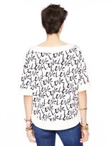 Thumbnail for your product : Kate Spade Love pullover