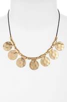 Thumbnail for your product : Treasure & Bond Organic Summer Metals Sliding Disc Necklace