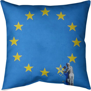 ArtVerse Brexit Wide Pillow Cover