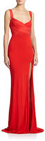 Thumbnail for your product : Donna Karan Cross-Front Gown