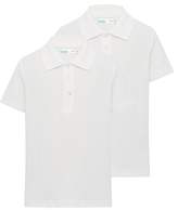 Thumbnail for your product : M&Co Unisex cotton school polo shirts