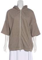 Thumbnail for your product : Brunello Cucinelli Hooded Zip-Up Cardigan