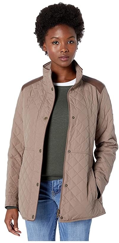 ralph lauren petite quilted coat