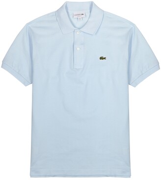light blue lacoste polo