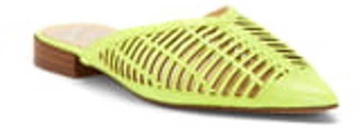 morley woven pointy toe mule