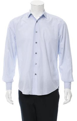 Lanvin Striped Button-Up Shirt