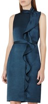 Thumbnail for your product : Reiss Lola Ruffled Satin Dress