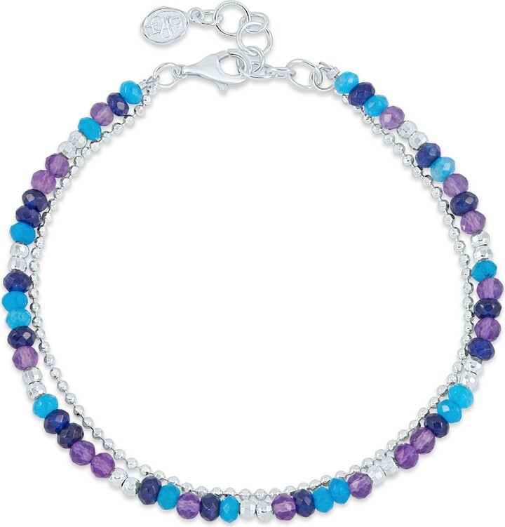 Dower & Hall Bluebell Orissa Bracelet In Sterling Silver