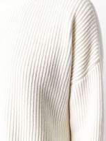 Thumbnail for your product : Blugirl lateral straps ribbed jumper