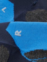 Thumbnail for your product : Falke Go5 Logo-jacquard Golf Socks - Blue Multi