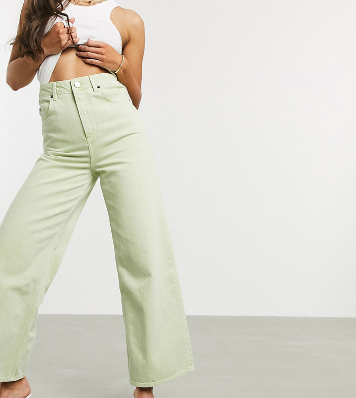 neon green jeans womens
