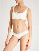 Thumbnail for your product : Frankie's Bikinis Alana scoop-neck bikini top