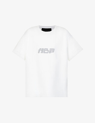 Hood by Air Screensaver brand-print cotton-jersey T-shirt
