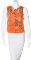 Thumbnail for your product : Piazza Sempione Printed Sleeveless Top