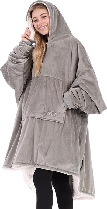 The Comfy Original Wearable Blanket ,Gray