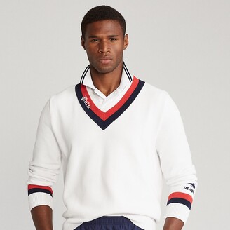 us open polo sweater