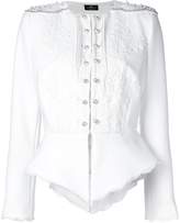 Thumbnail for your product : Elisabetta Franchi embroidered fitted jacket