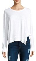 Thumbnail for your product : Wilt Slant Ruffled Sweat Tee