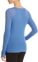 Thumbnail for your product : Elie Tahari Sonia Sheer-Inset Sweater