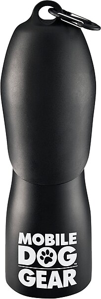Mobile Dog Gear Dog Water Bottle, 25 Oz., Black (MDG01-25)