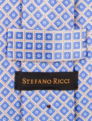 Stefano Ricci Printed Silk Tie
