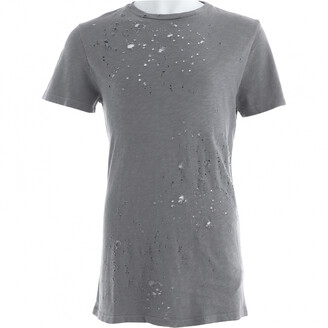 Amiri Grey Cotton T-shirts