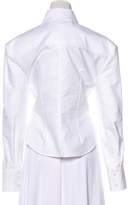 Thumbnail for your product : Jacquemus Long Sleeve Button-Up Top