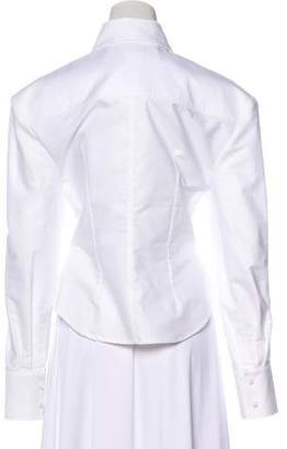 Jacquemus Long Sleeve Button-Up Top