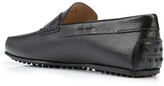 Thumbnail for your product : Tod's Grained Leather Penny Loafers