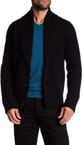 Thumbnail for your product : Vince Front Button Wool Blend Cardigan