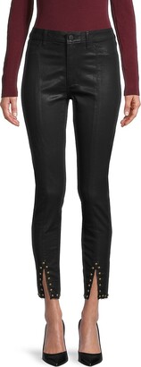 Articles of Society Hillary High-Rise Coated Skinny Jeans