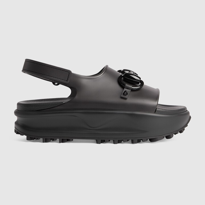 Gucci Women's Horsebit flatform sandal ShopStyle