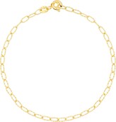 Thumbnail for your product : Bony Levy 14K Gold Textured Chain Bracelet