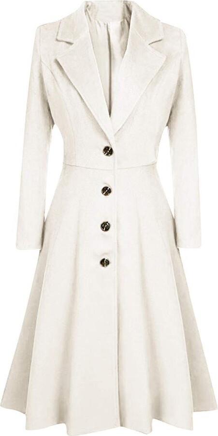 winter white wool jacket