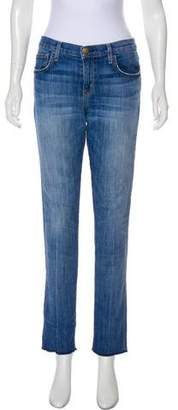 Current/Elliott Mid-Rise Skinny Jeans