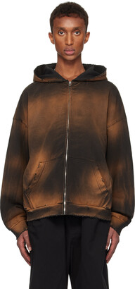 パーカー・フーディ We11done CHARCOAL MENS BOUCLE HOODIE ZIP-UP / CHA WE11DONE / WE BOUCLE HOODIE ZIP-UP | その他トップス | KOH'S