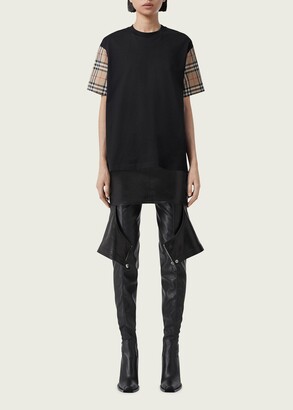 Burberry Oversized Vintage Check T-Shirt