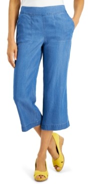 charter club newport slim crop