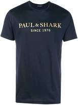 Thumbnail for your product : Paul & Shark logo print T-shirt