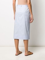 Thumbnail for your product : Peserico Tie-Fastening Fitted Skirt