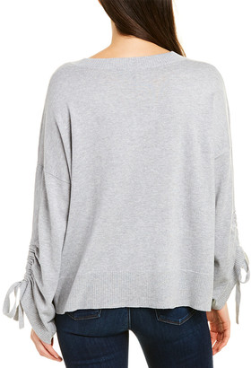 Michael Stars Cinched Sleeve Pullover