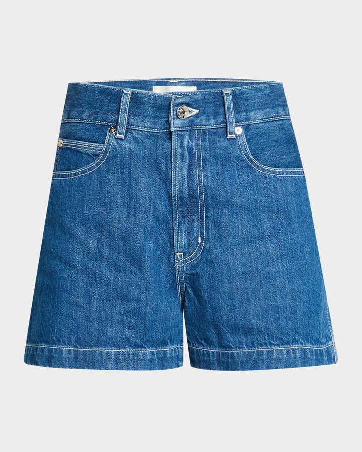 Frame The Charm Denim Shorts