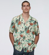 Thumbnail for your product : Dries Van Noten Camp-collar sequinned shirt