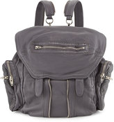 Thumbnail for your product : Alexander Wang Marti Convertible Mesh Leather Backpack, Exhaust