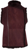 Thumbnail for your product : Meteo By Yves Salomon Reversible Shearling Vest
