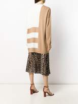 Thumbnail for your product : Liu Jo contrast striped cardigan