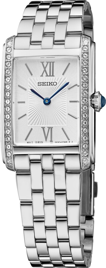 Seiko Women's Stainless Steel Bracelet Watch 23mm x 33mm